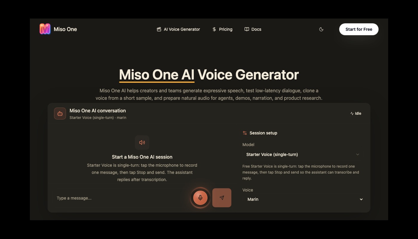 Miso One AI